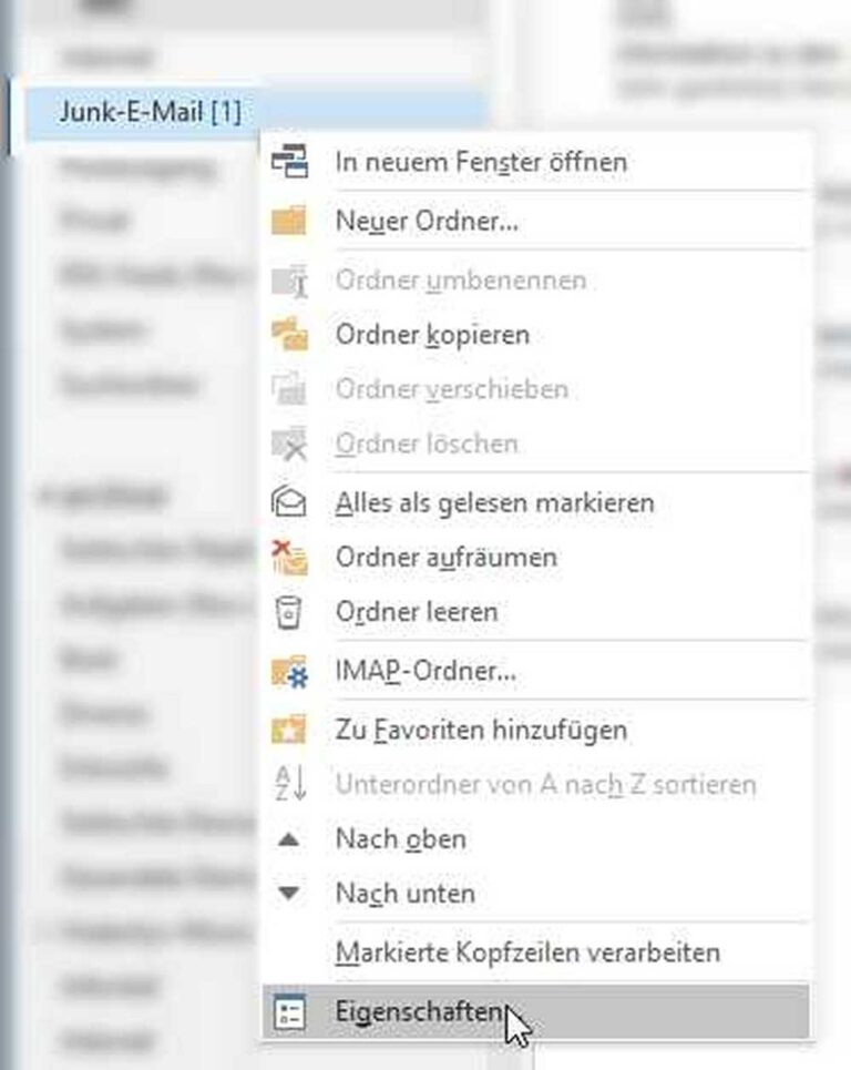 Grundlagen zum Organisieren von Mails mit Outlook ...